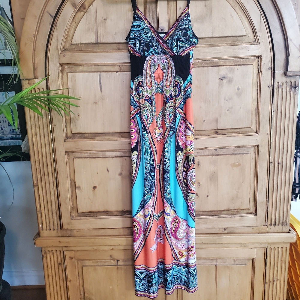 Olivia Matthews Women's strappy maxi dress Size M